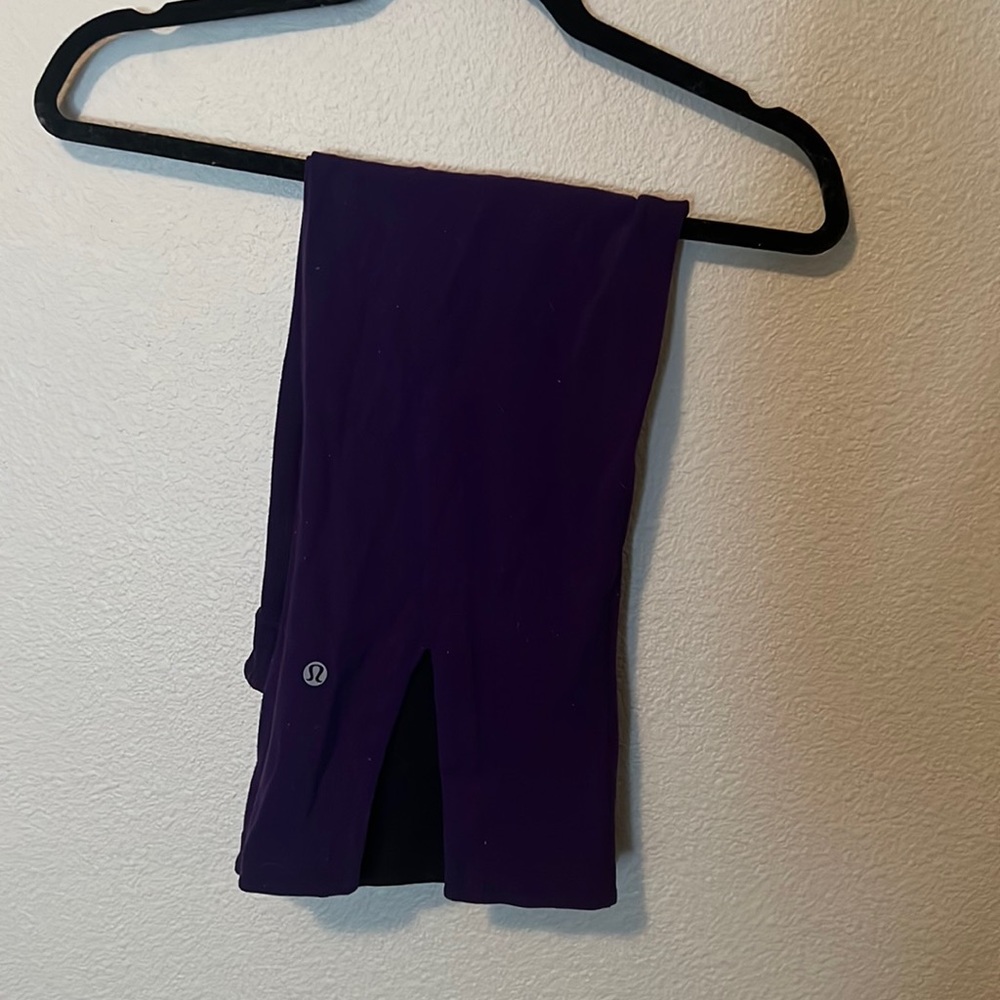 Wide leg crop reversible, high waist
